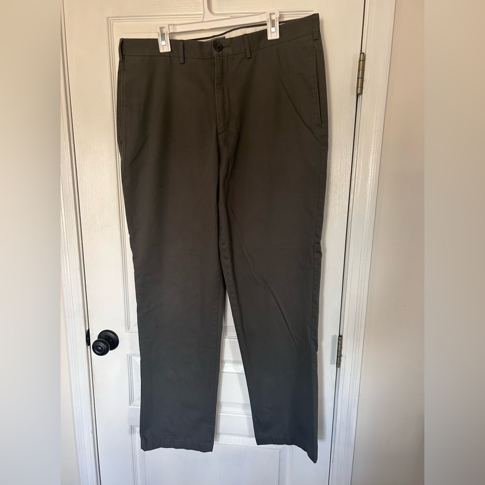 Lands'end Men's Classic Gray Pants